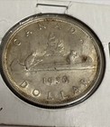 1936 Canada One Dollar Silver Foreign Coin