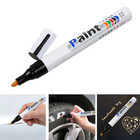 1pcs White Waterproof Tire Paint Marker Pen Auto Rubber Wheel Permanent - New