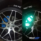 Premium Reflective Brake Caliper Wrap Kit  blue 