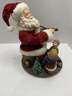 San Francisco Music Box Co  Santa Playing Violin For Children  No Battery Cover