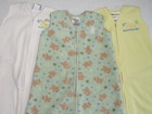 Lot Of 3 Halo Sleepsack Fleece Small 0-6 Months Wearable Blanket Suit 10-18lbs