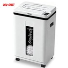 200-sheet Auto Feed Paper Shredder P-5 Micro Cut 5 8 Gal 60 Db For Office Home