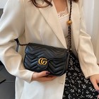 2025 New High-end Texture Pu Chain Bag  Casual  Fashionable And Versatile