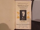   Orig  120 Year Old   Edison Phonograph   Sales Catalog   Excellent Condition  
