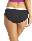 Hanes 6-pack Hipsters Women Ribbed Cotton Panties Cool Comfort Underwear Assort