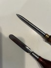 2  Vintage Hand Burnishers For Brass Instruments
