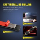 Led Tailgate Light Bar 60  Triple Row 5-function Strip For Pickup Trailer Suv Us