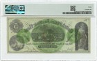 1870s  5 Easton Pennsylvania Obsolete Note United States Institute Bank Pmg Xf40