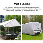 Canvas Tarp 19 4oz Heavy Duty Water And Mildew Resistant Tarpaulin Rv Boat Cover