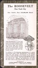 1924 The Roosevelt United Hotel Company Of America New York City  Print Ad