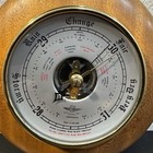 Vtg 6 5 shortland Instruments Sb Gold Tone British Barometer Barometric Untested