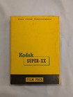 Vintage Kodak Super- Xx  Film Pack   Kodak Photographic Paper 25 Sheets Sealed 