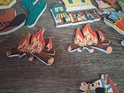 Vintage 1950 s Dolly Toy Company Cowboy Western Pin Ups Nursery Wall Plaque Set
