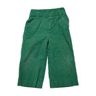 Vintage Levi s Baby Pants Green Corduroy Clown Patch 6-12m Elastic Waist Kids