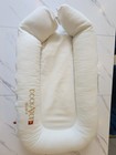 Dock A Tot Deluxe Plus Dock Baby Lounger 0-8 Months White Dockatot