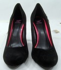 New Ladies  Black 4 stiletto High Heel Round Toe Shoes  Women Size 10