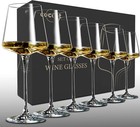 Wine Glasses Set Of 6 crystal White Wine Glasses red Wine Glass Set  Wine Gla   