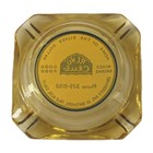 Vintage Clear Glass Marketing Ashtray Reno Club Palo Alto California Ca