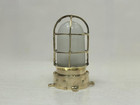 Marine Oceanic Brass Ceiling Light     Ship Bulkhead Design With White Glass