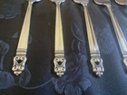 Lot Of 8 International Sterling Royal Danish Salad Dessert Forks 6-3 8  Vtg