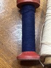 Antique Wooden Textile Spools And Thread