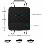 Pet Dog Waterproof Back Rear Seat Bench Mat Cover For Trucks-auto-suvs-vans Car