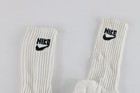 Vintage 80s 90s Nike Spell Out Travis Scott Swoosh Tube Socks White Mens Large