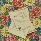 Vintage Greeting Cards  Anniversary Wishes W glitter Box Set Of 11