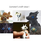 150pcs 6mm Mixed Dragon Glass Eye Cabochon Eyeball For Craft Diy  Wholesale