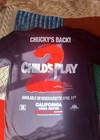 New Large Rare Oop Rucking Fotten Child   s Play 2 Vhs Shirt    chucky   s Back     Mint