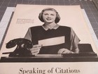 1946 Bell Telephone System Service Representative Vintage Print Ad