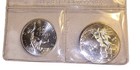 1984 Republic Of San Marino Olympics Silver 2 Coin Set In Box 