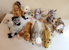 Vtg 1999 Complete Set Of 10 Coca-cola International Bean Bag Beanies Set  4 Coke