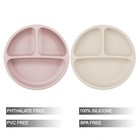 6 Pack Toddler Plates And Utensils Set  2 Pack Silicone Baby Plates With Suct   