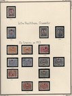 Turkey 1916 Specialized Collection Of 26 Stamps Mint   Used Scott  396   413