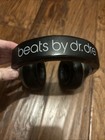 Beats By Dr  Dre Pro Over The Ear Headphones - Black silver- Tested    