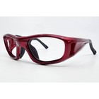 Leaders C2 Sports Goggles Kids Burgundy Astm F803 Protective Eyewear 49-16 Xs