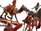 Lot Of Egyptian - Scythian Priests   Warriors With Camel And Horses
