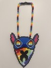 Excision X Lilo   Stitch Perler Necklace Kandi Dubstep Edm Lost Lands Rave