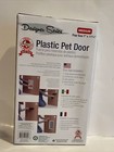 Ideal Designer Series Plastic Pet Door Md 7  X 11 25  Flap Heavy Duty Dog Cat