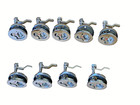 9 Pcs Sport Master 316 Stainless Steel Flush Pull Up Hatch Latch For Boat And Rv