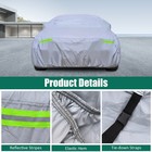 Full Car Cover Waterproof All Weather Protection Anti-uv Rain Snow Anti Scratch