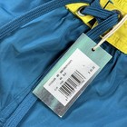 Diesel Beachwear Shorts Mens Large Blue Yellow Mesh Lined Swim Trunks Drawstring