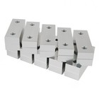 10 Set  20pcs 6x2x1  Soft Jaws Machinable Standard Aluminum Fit Kurt 6  Vises