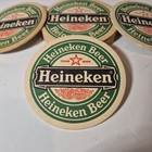 Heineken Beer - Amsterdam  Netherlands Star Trade Mark Beer Coasters  lot Of 10 