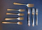 Vtg Silverplate Flatware   mixed Lot 19 Pieces-antique For Styling  Dinner  Decor