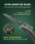 7 Inch Folding Hand Pruning Saw  Heavy Duty Foldable Camping Saw With 7    Hardene