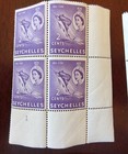 Seychelles 173-75  178  181  183  185 Mnh-og 1954-56  see Item Description 