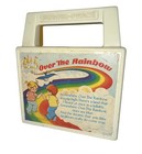 Vintage 1981 Fisher Price Over The Rainbow Radio Music Box Toy Windup   Works