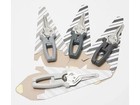 Set 4 Kuhn Rikon Kitchen Shears Scissors Qvc 4-pack Gray New Sealed